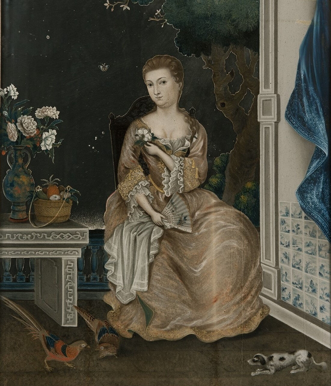 detail of Mrs John Pike 