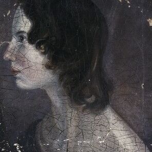 portrait of Emily Brontë circa 1833 new webpage crop