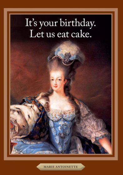 Card (Cath Tate): Marie Antoinette