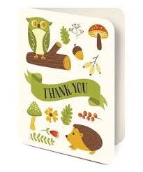 Card Set (Boxed): Critters - Thank You