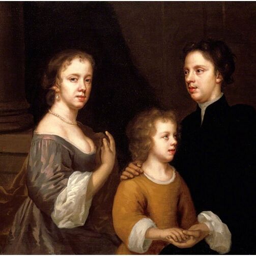 Self-Portrait of Mary Beale with Her Husband and Son