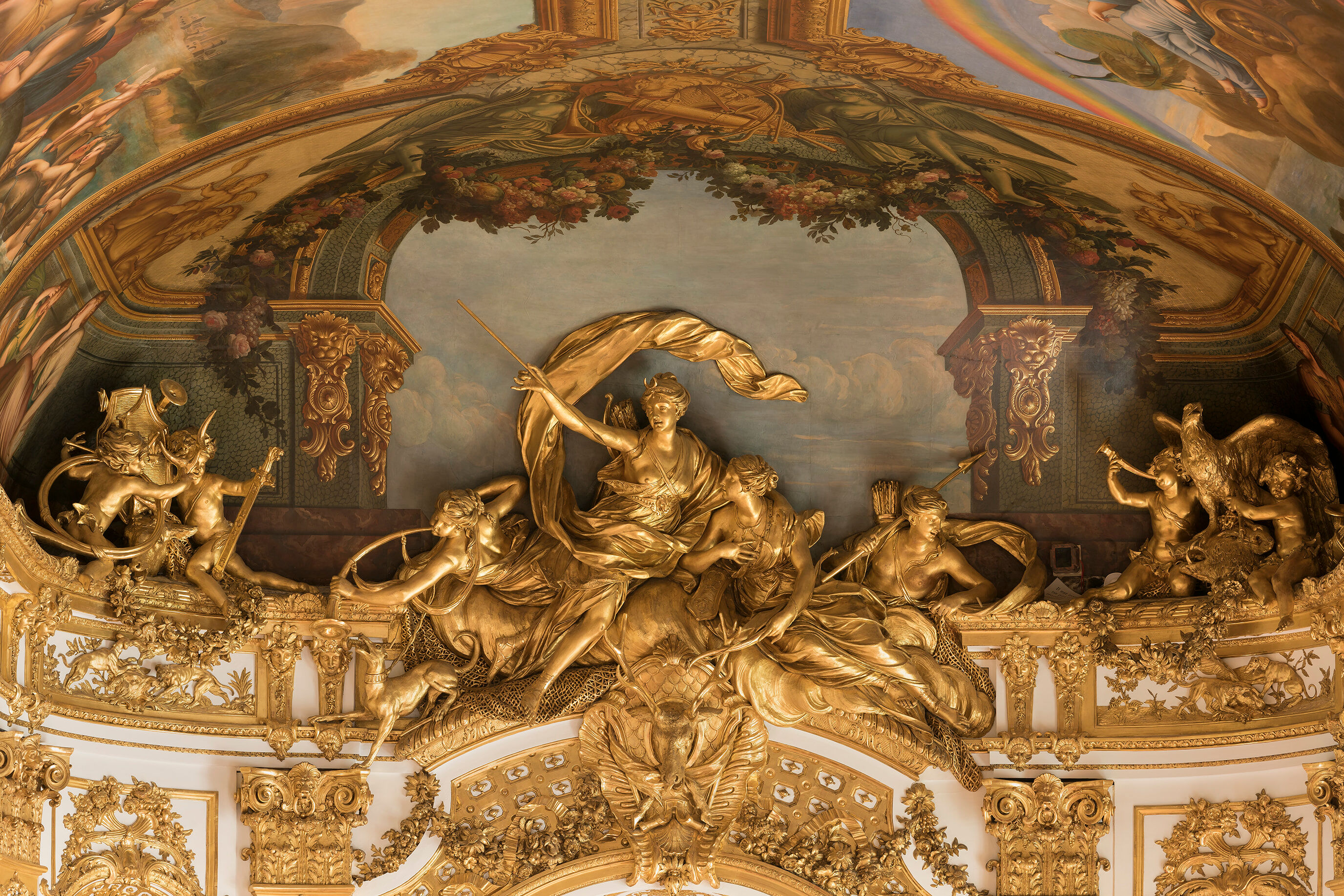 Hotel de Toulouse Salon doree detail 1