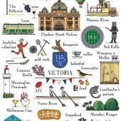 Tea Towel (Red Tractor Designs): This is Victoria