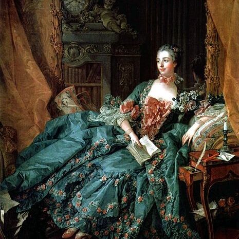 Francois Boucher Portrait of Madame de Pompadour