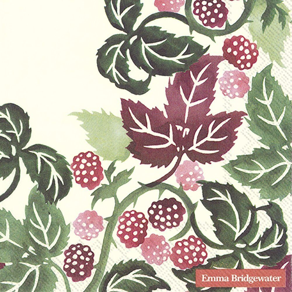Paper Napkins (Lunch): Emma Bridgewater - Blackberries Cream