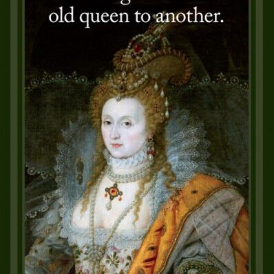 Card (Cath Tate): Elizabeth I