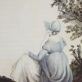 Cassandra Austen (English, 1773–1845), portrait of Jane Austen (1775-1817)