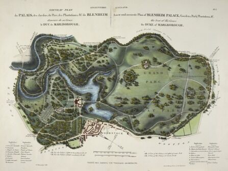 A_new_and_accurate_plan_of_Blenheim_Palace_resize