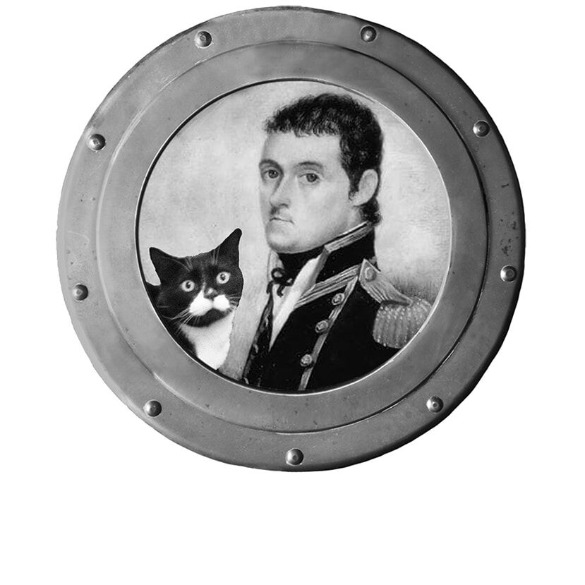 2021 Dooley Flinders and his cat