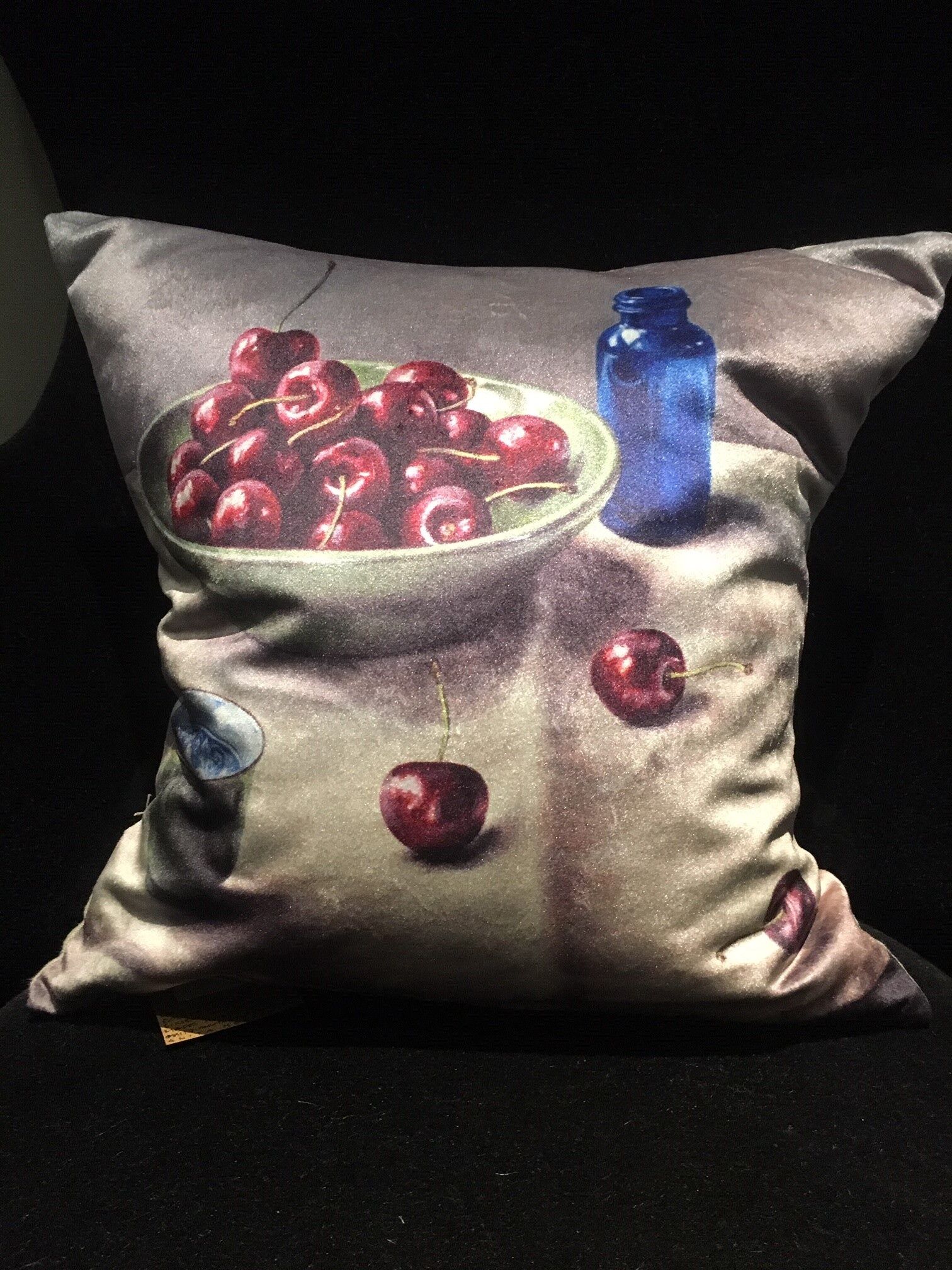 Cushion: Anita Mertzlin Limited Edition - Cherry
