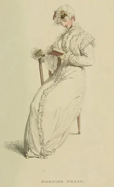 1811-v6-Ackermanns-fashion-plate-17---Morning-Dress