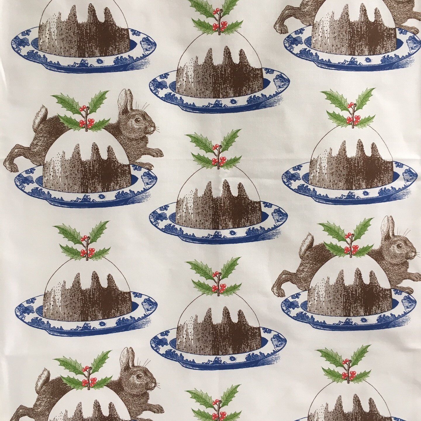 Tea Towel (Thornback & Peel): Rabbit & Pudding