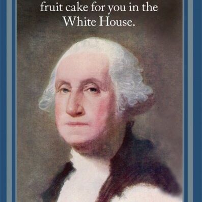 Card (Cath Tate): George Washington