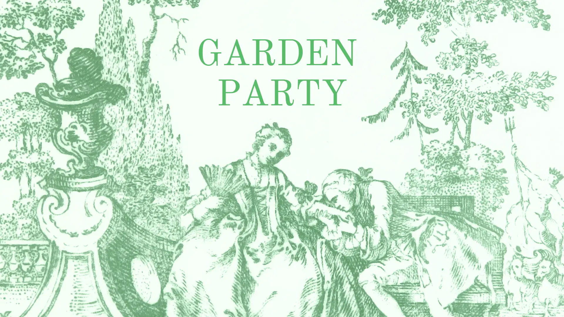 Garden Party Invite
