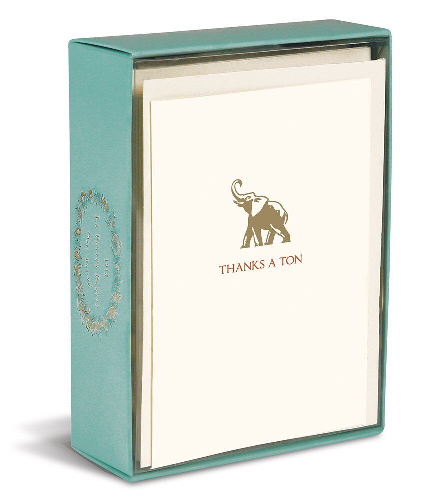 Card Set (Boxed): Graphique de France Elephant Ton