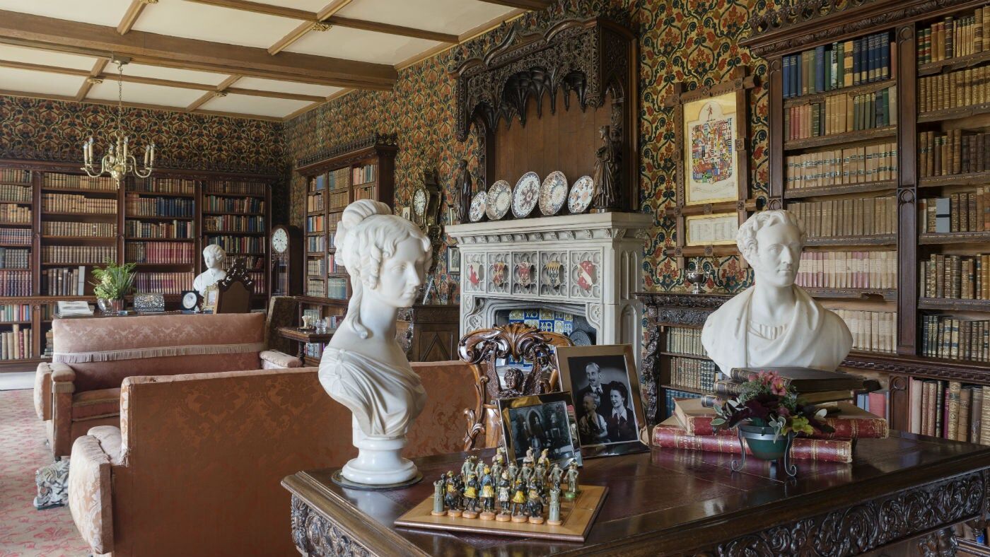 Oxburgh Hall, Library
