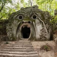 ‘The Mouth of Hell’ at The Sacred Grove of Bomarzo, Italy