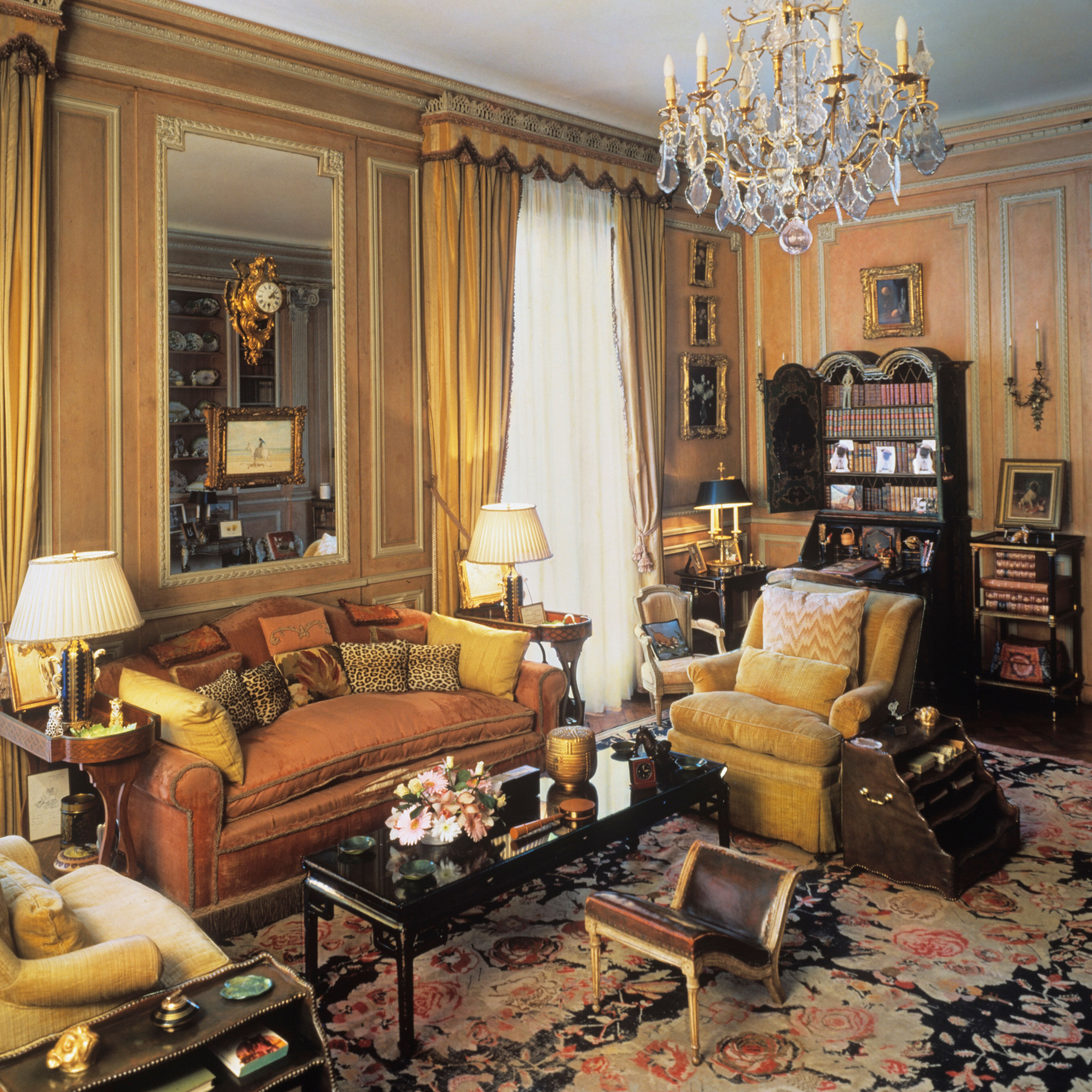 Duchess of Windsor's private sitting room, Paris, circa 1980