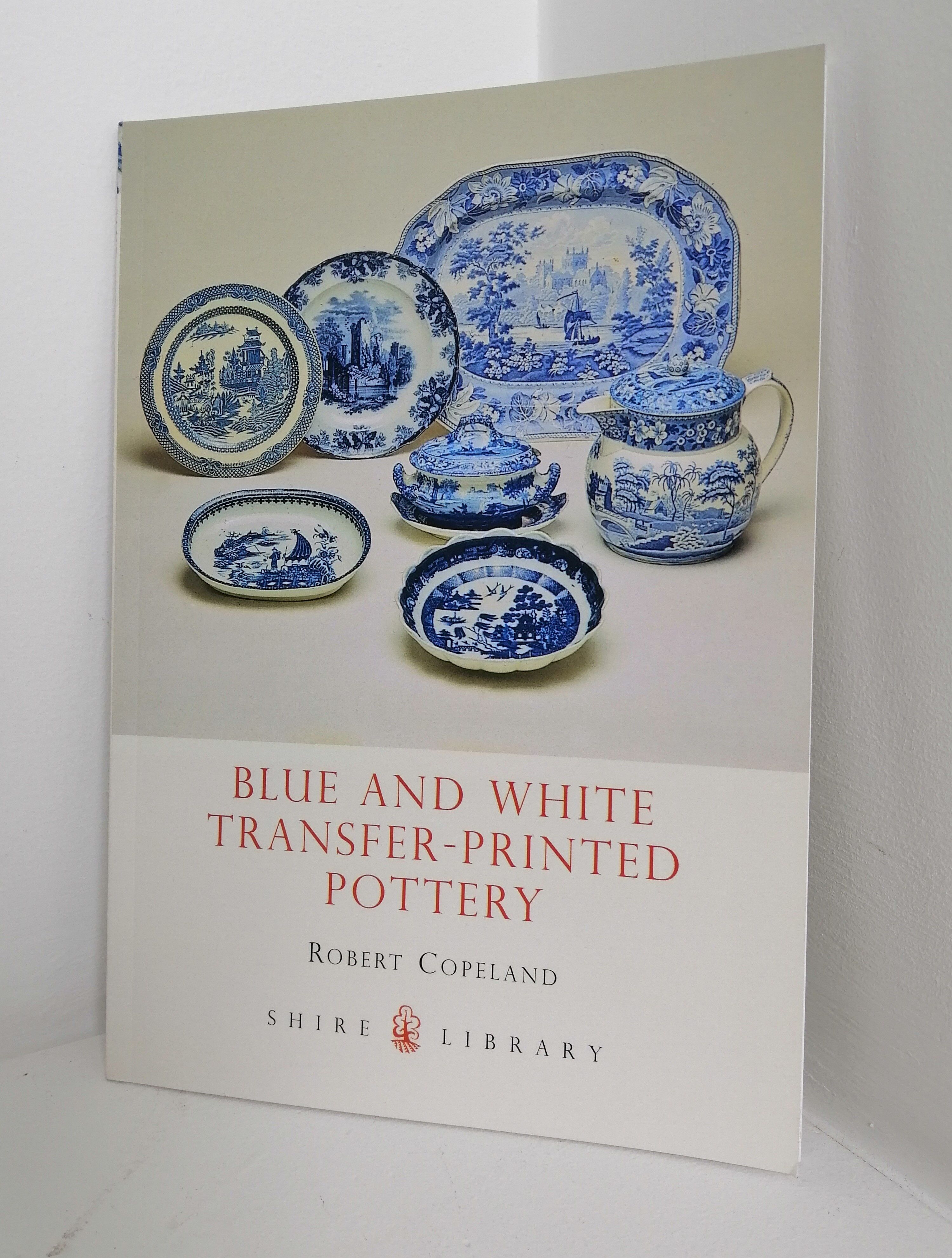 Blue and White Transfer-Printed Pottery