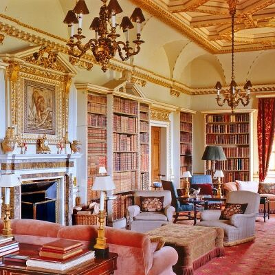 Long Library, Holkham Hall, Norfolk 3