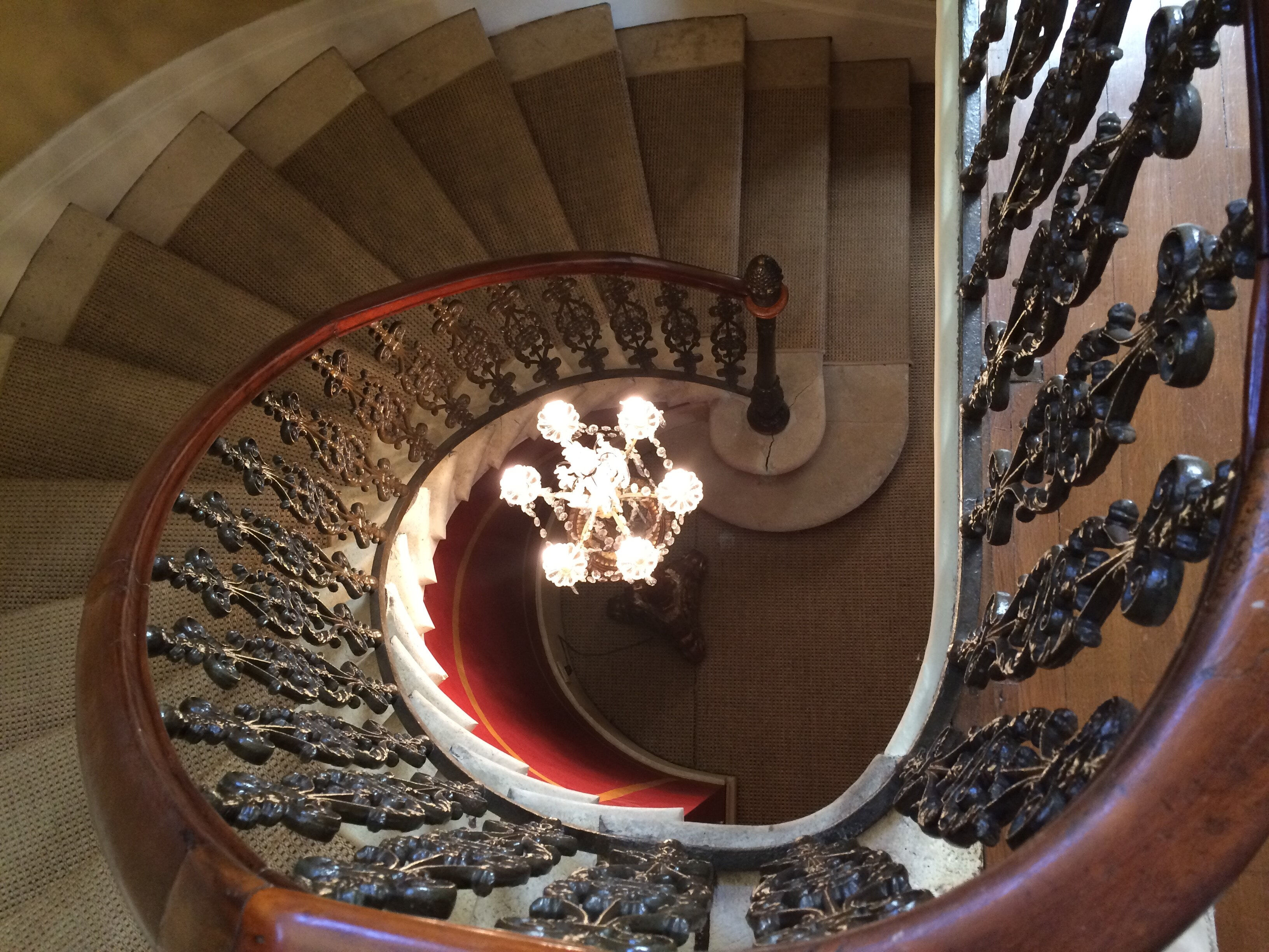 Chateau staircase