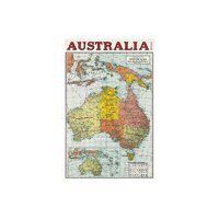 Jigsaw (500 piece puzzle): Vintage Puzzle - Map of Australia