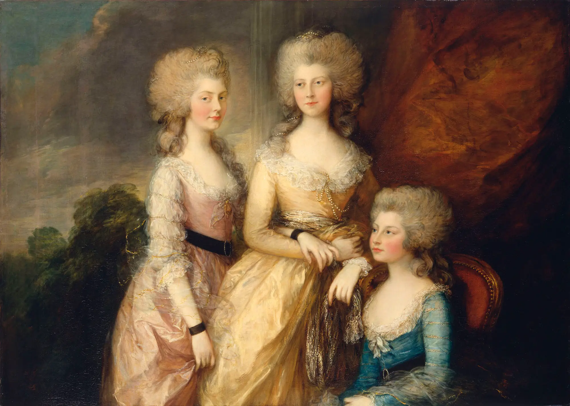 Princesses Charlotte, Augusta and Elisabeth