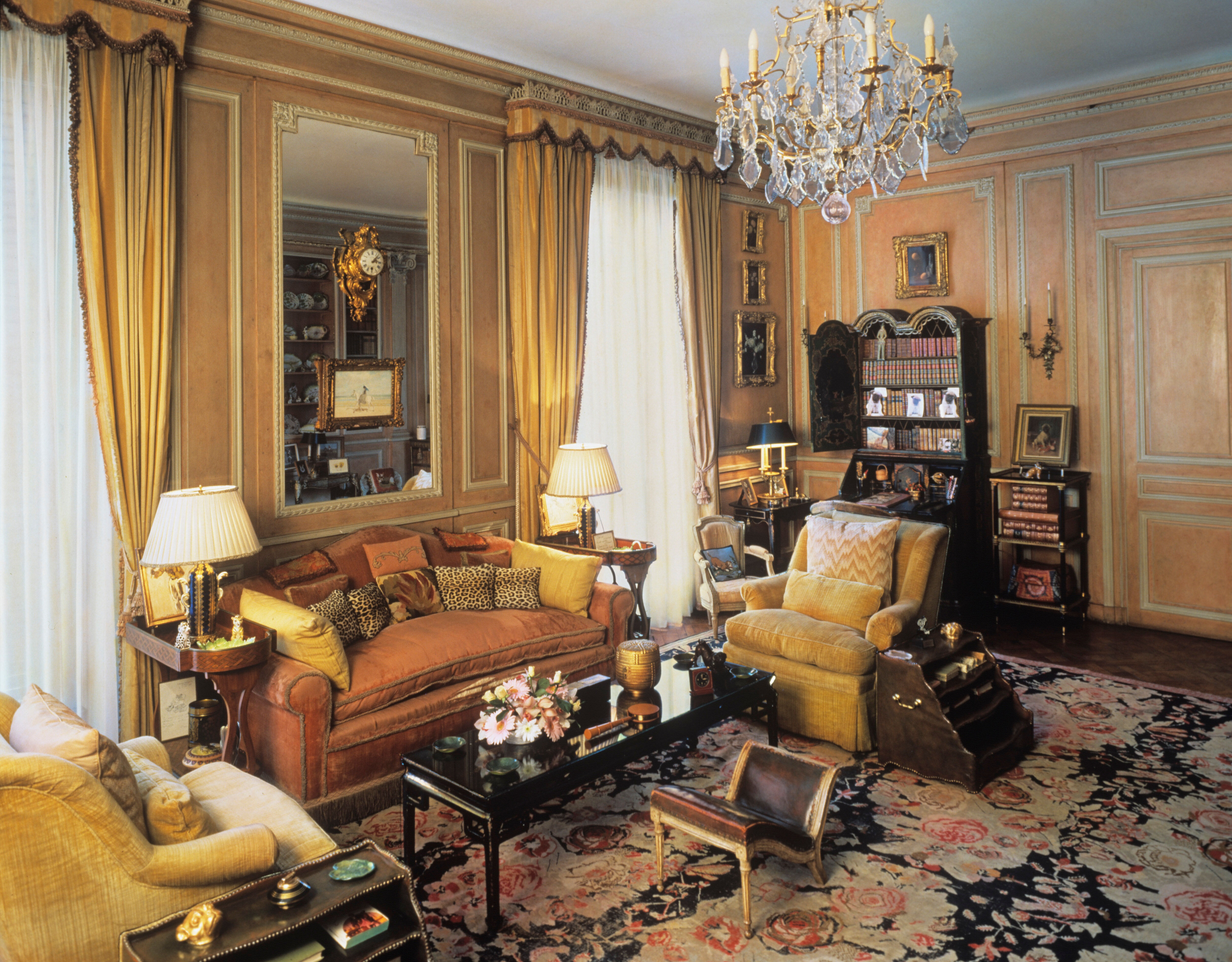 Duchess of Windsor's private sitting room, Paris, circa 1980