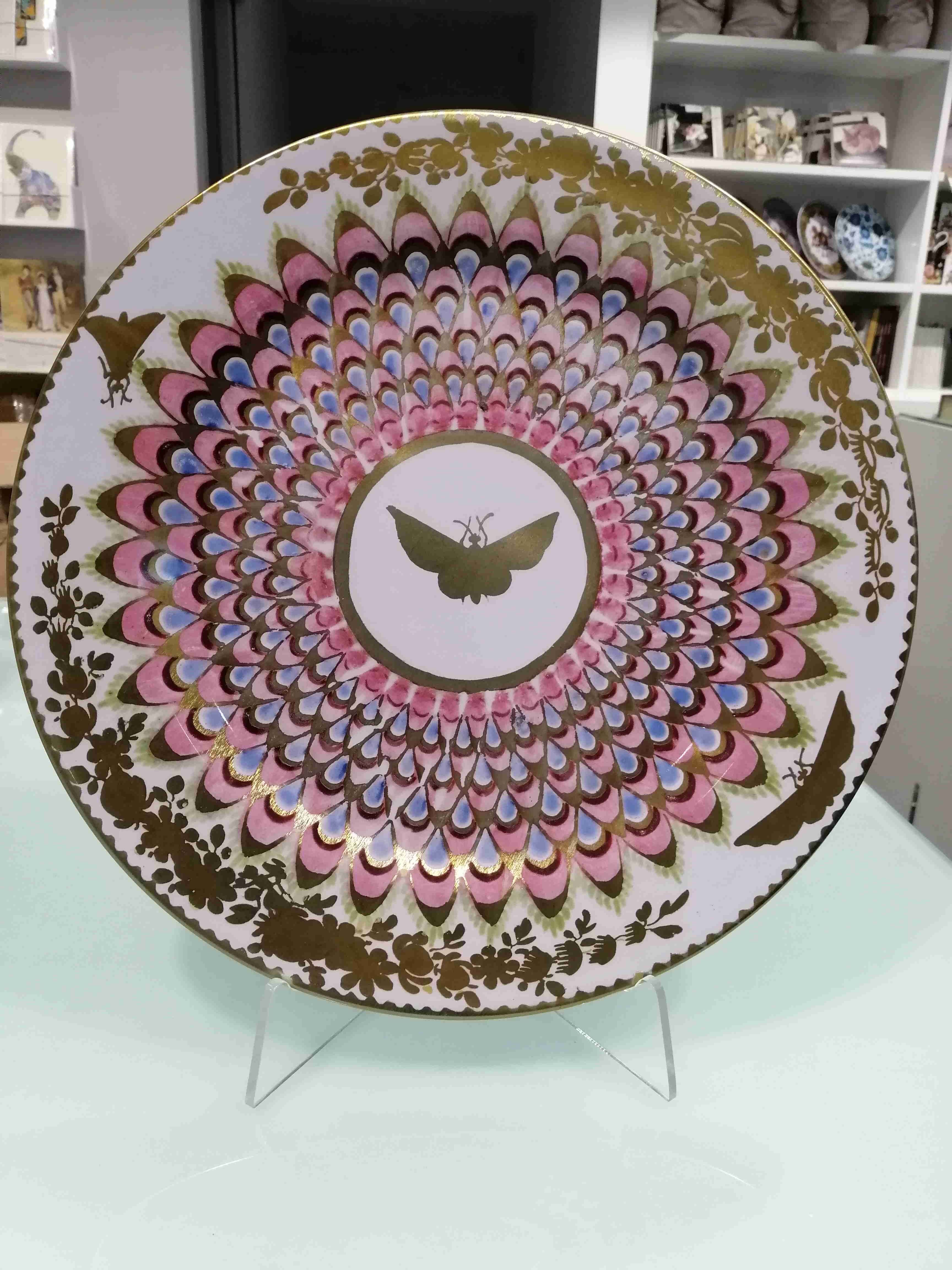Gold Butterfly - Ashmolean tin plate