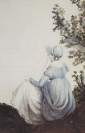Cassandra Austen (English, 1773–1845), portrait of Jane Austen (1775-1817)