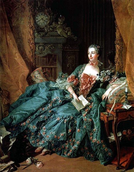 Francois Boucher Portrait of Madame de Pompadour