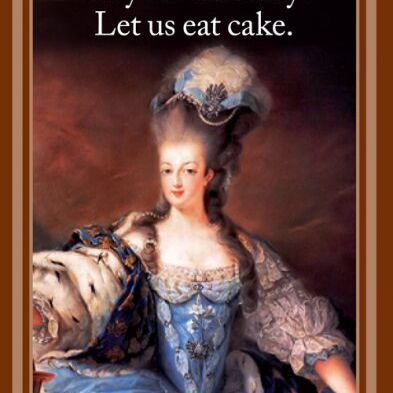 Card (Cath Tate): Marie Antoinette