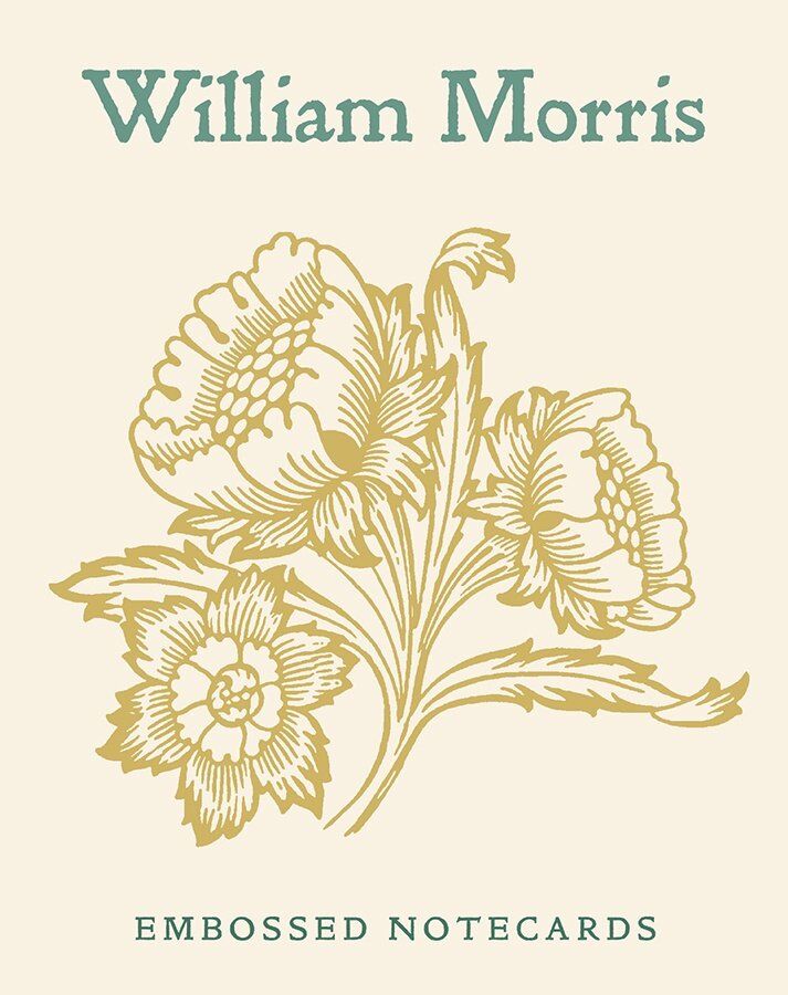 Card Set (Boxed): William Morris Embossed Notecards