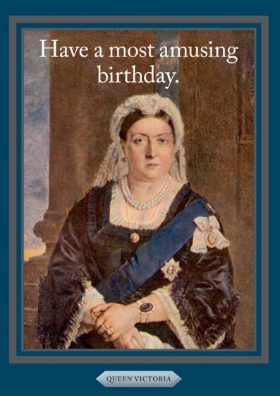 Card (Cath Tate): Queen Victoria