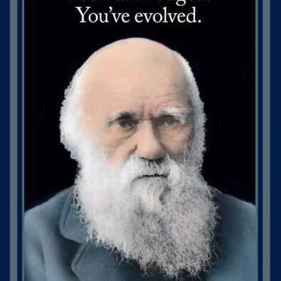 Card (Cath Tate): Charles Darwin