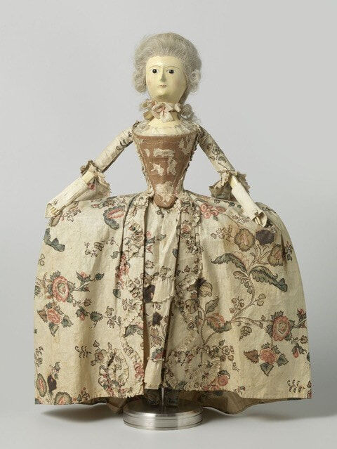 Lise Rogers_unknown maker, wooden doll, France, circa 1760