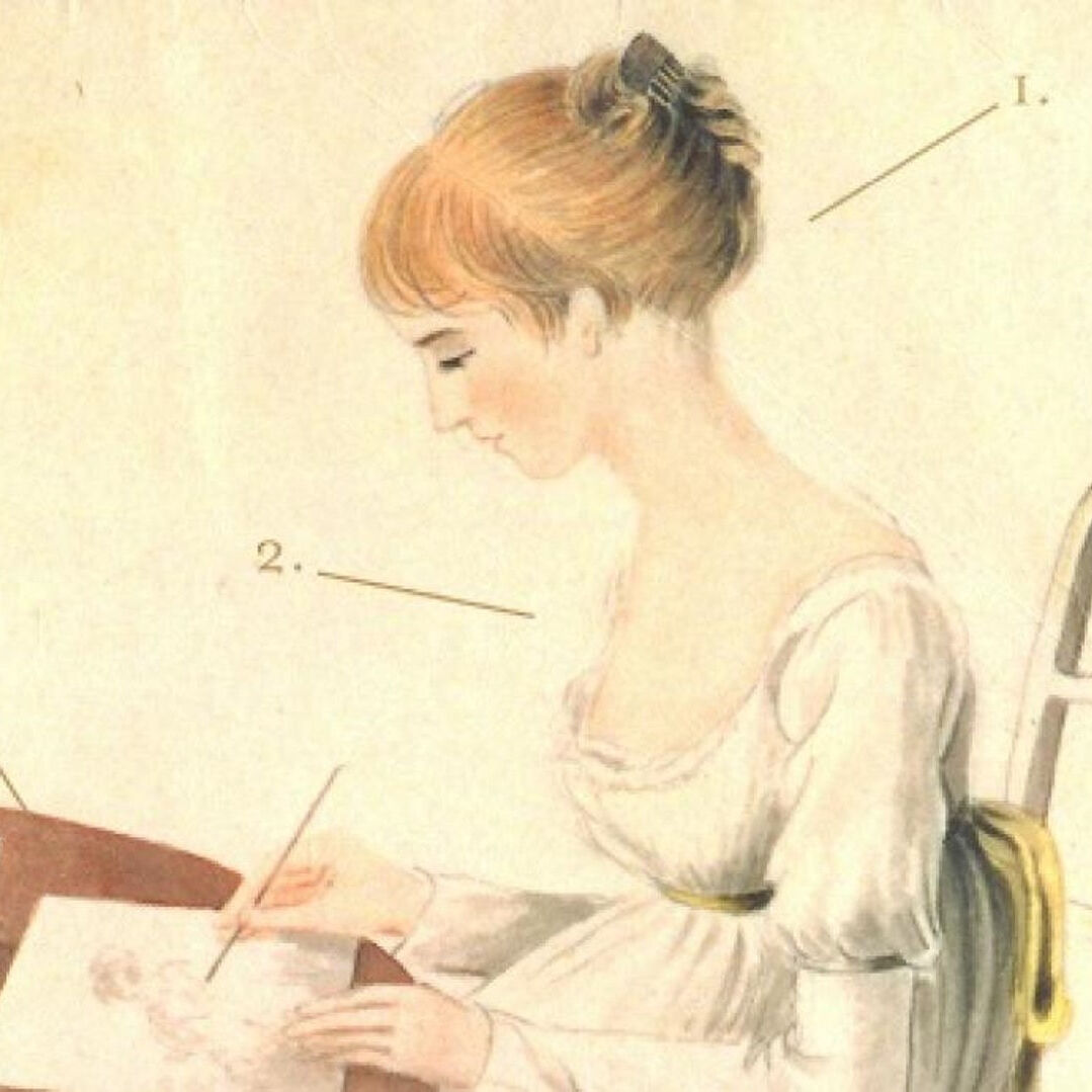 woman at desk