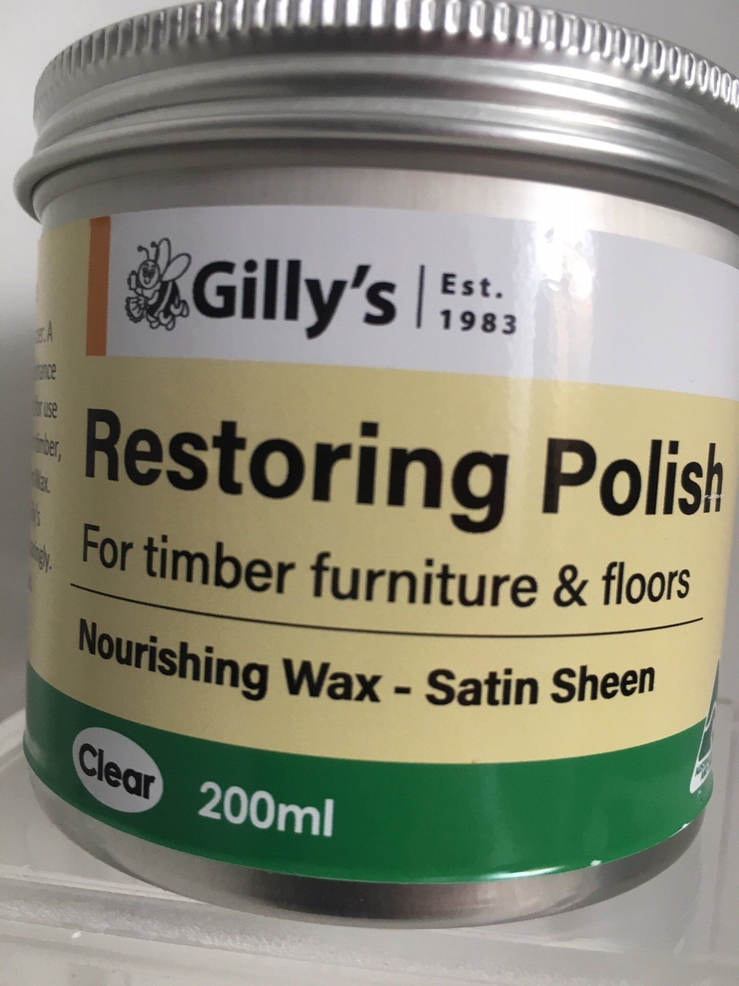 Gilly's Restoring Polish (clear)