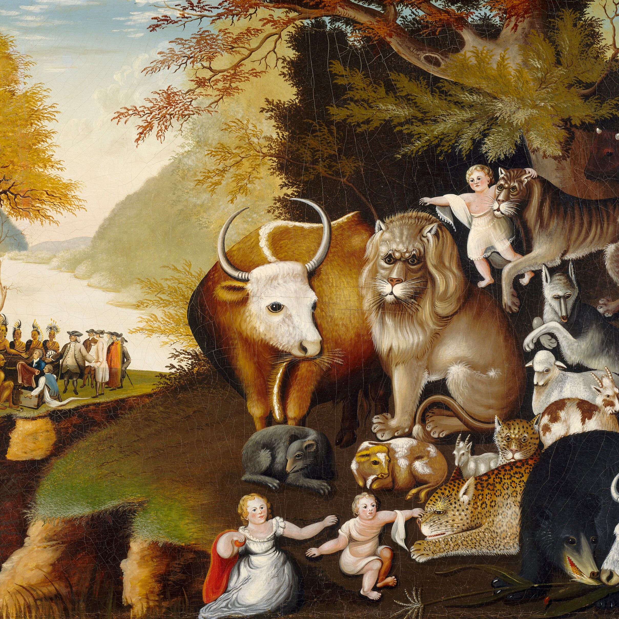 Edward Hicks The Peaceable Kingdom 1826