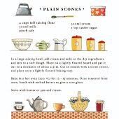 Tea Towel (Red Tractor Designs): Scones Recipe