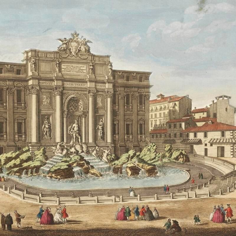 Trevi Fountain - Carington Bowles (1)