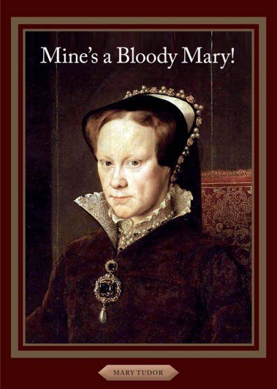 Card (Cath Tate): Mary Tudor