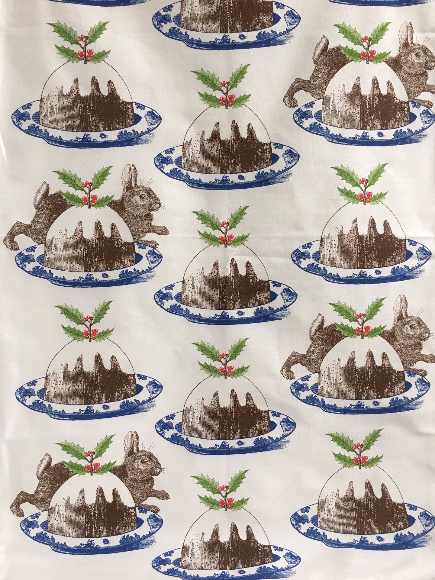 Tea Towel (Thornback & Peel): Rabbit & Pudding