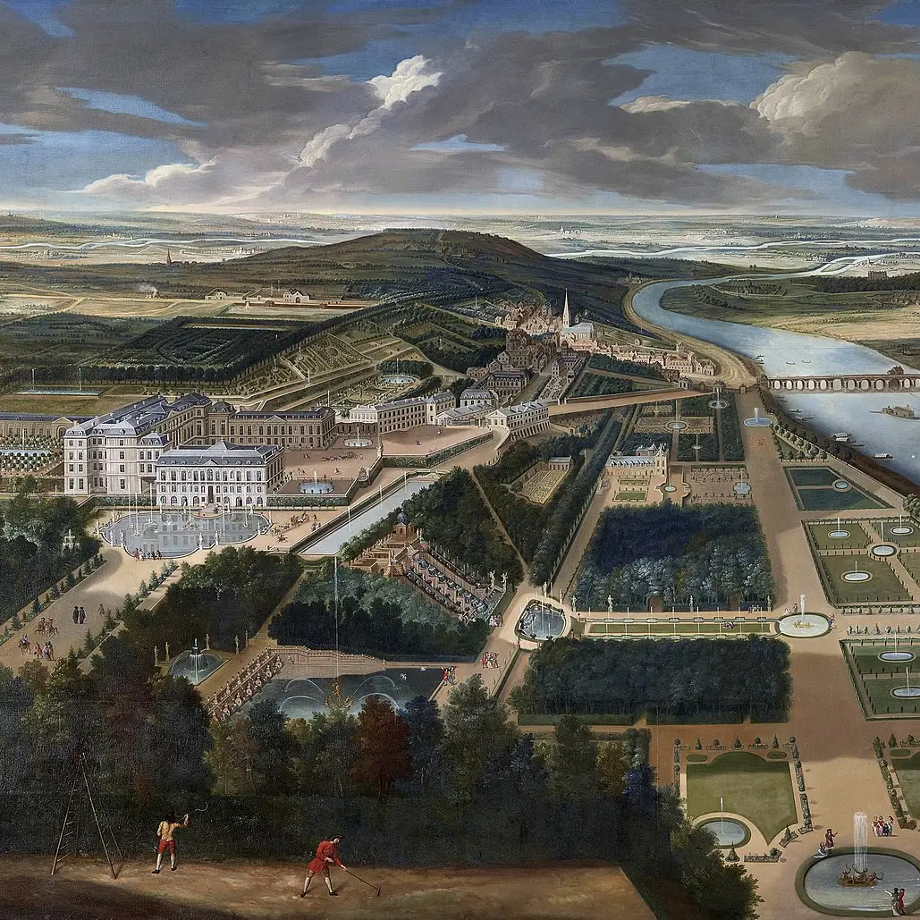 Gardens of Château de Saint-Cloud circa 1720
