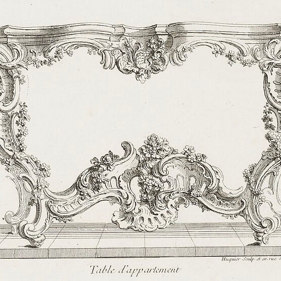 Juste-Aurèle_Meissonnier_-_Table_de_Cabinet.,_6th_Plate_(Study_for_a_Table),_pl._47_in_Oeuvre_de_Juste-Aurele_Meissonnier_