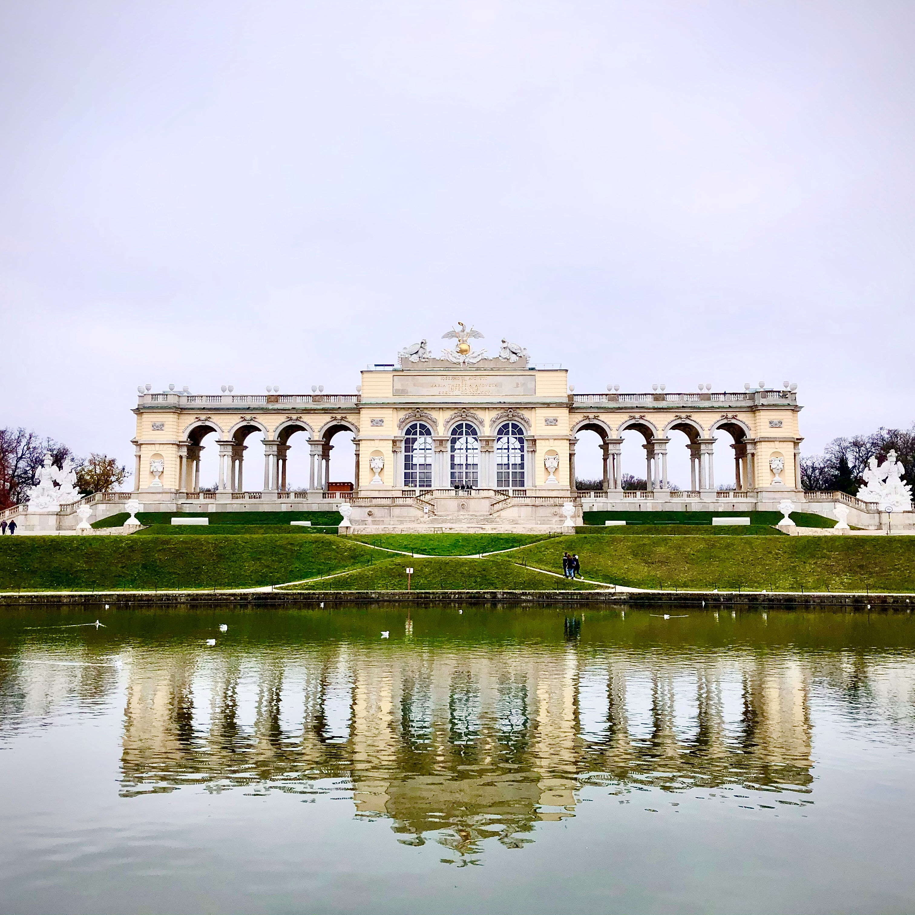 The Gloriette in the Schönbrunn Palace Garden, Vienna, Austria