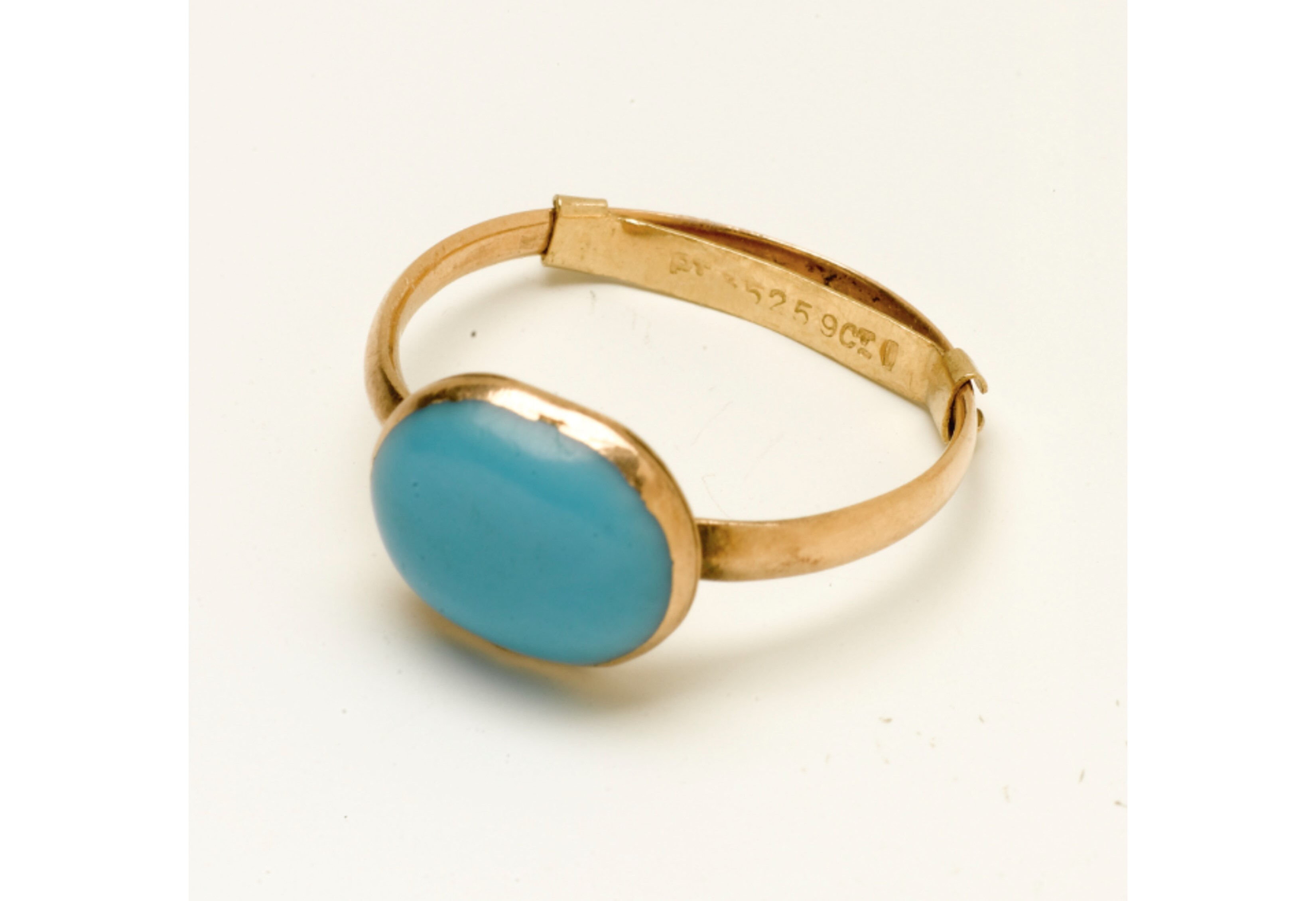 Jane Austen's turquise ring. credit Sotheby's