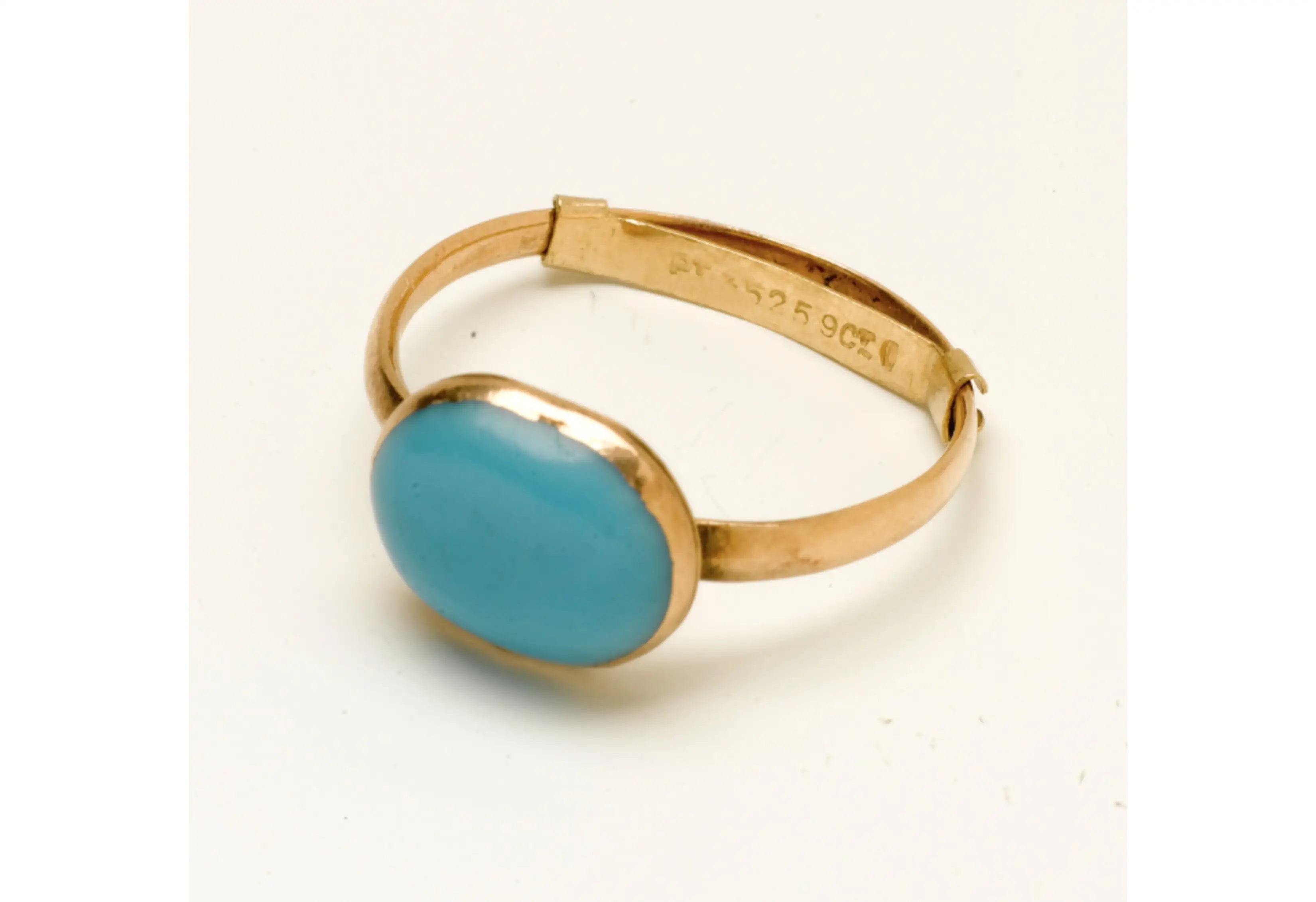 Jane Austen's turquise ring. credit Sotheby's