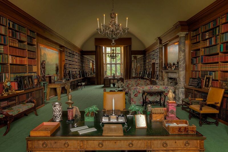 The Library at Anglesey Abbey