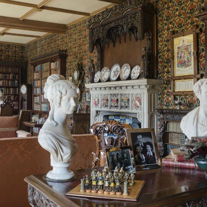 Oxburgh Hall, Library